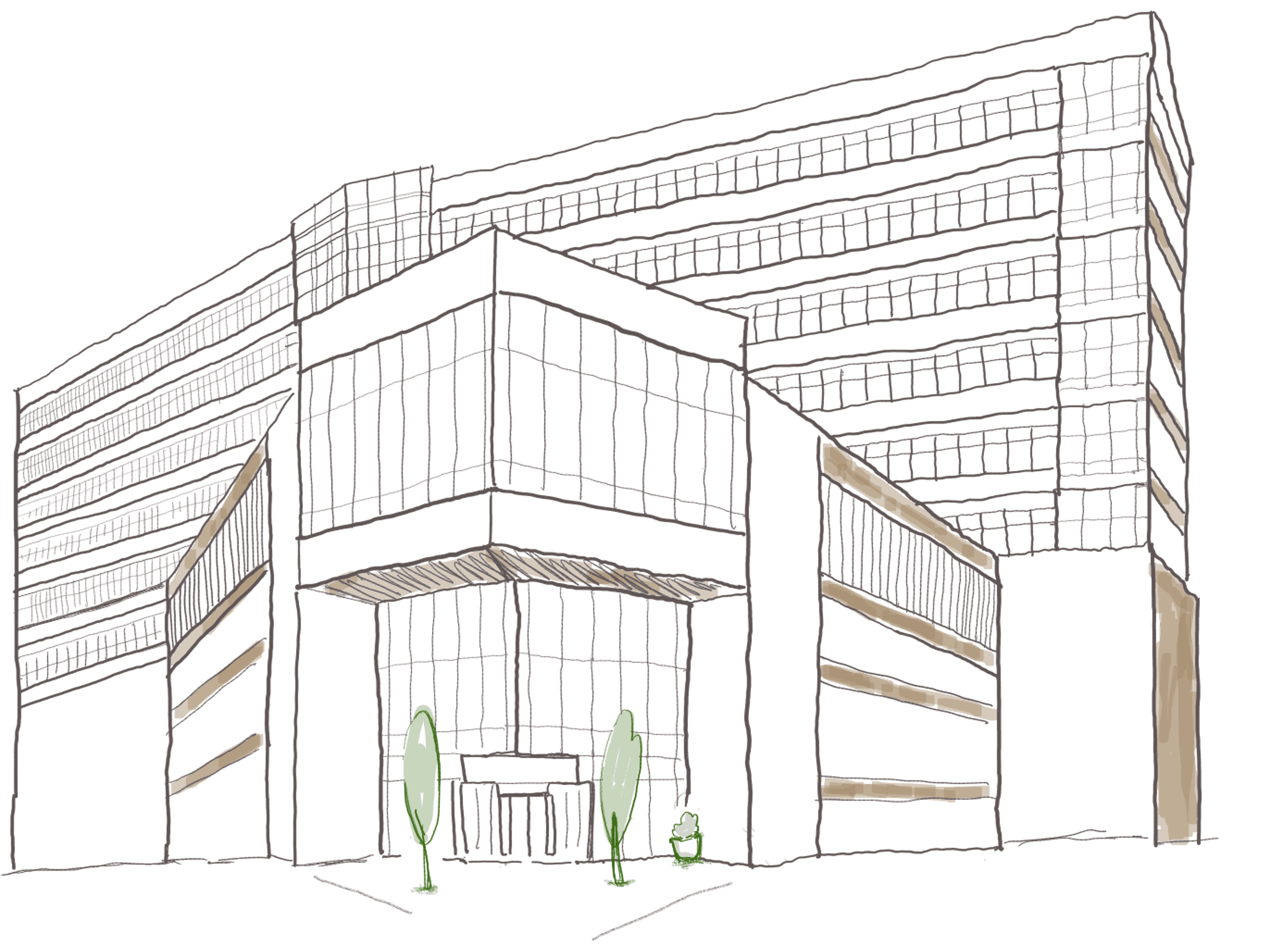 Sherman Center Sketch